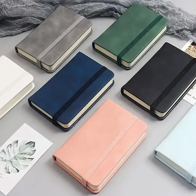 10pcs Mini Pocket Notebook A7 Small Portable Notepad for Office School Use