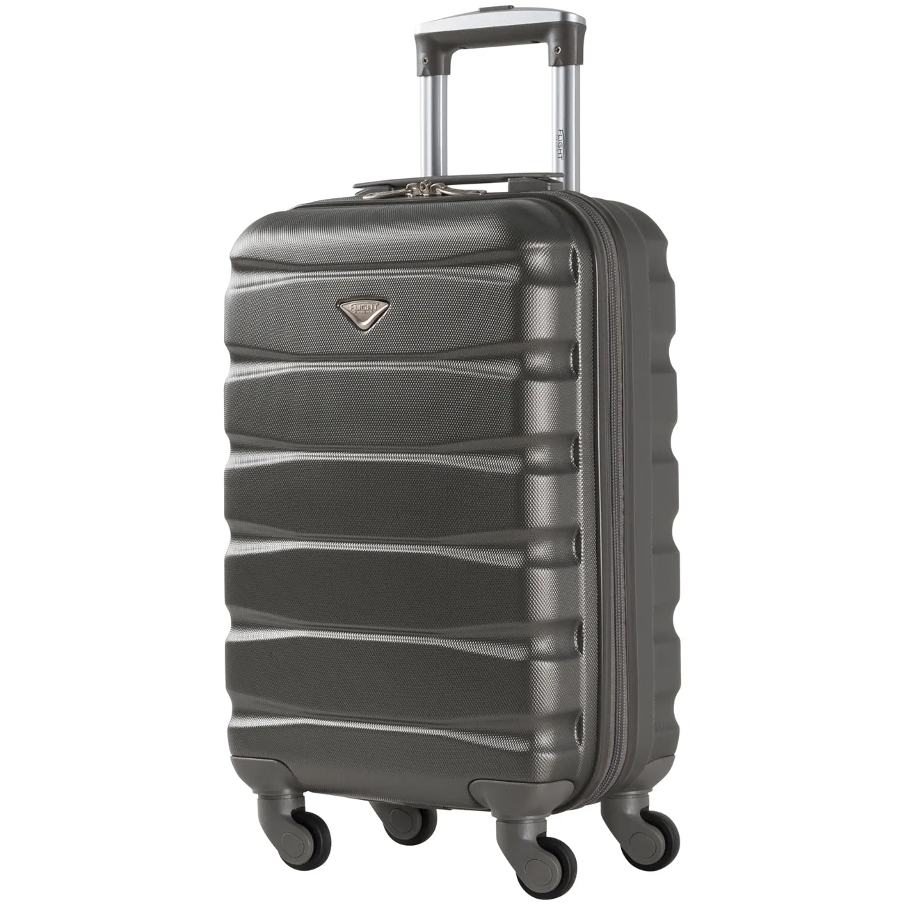 55x35x20 Lightweight 4 Wheel ABS Hard Case Suitcases Cabin Carry On Hand Luggage