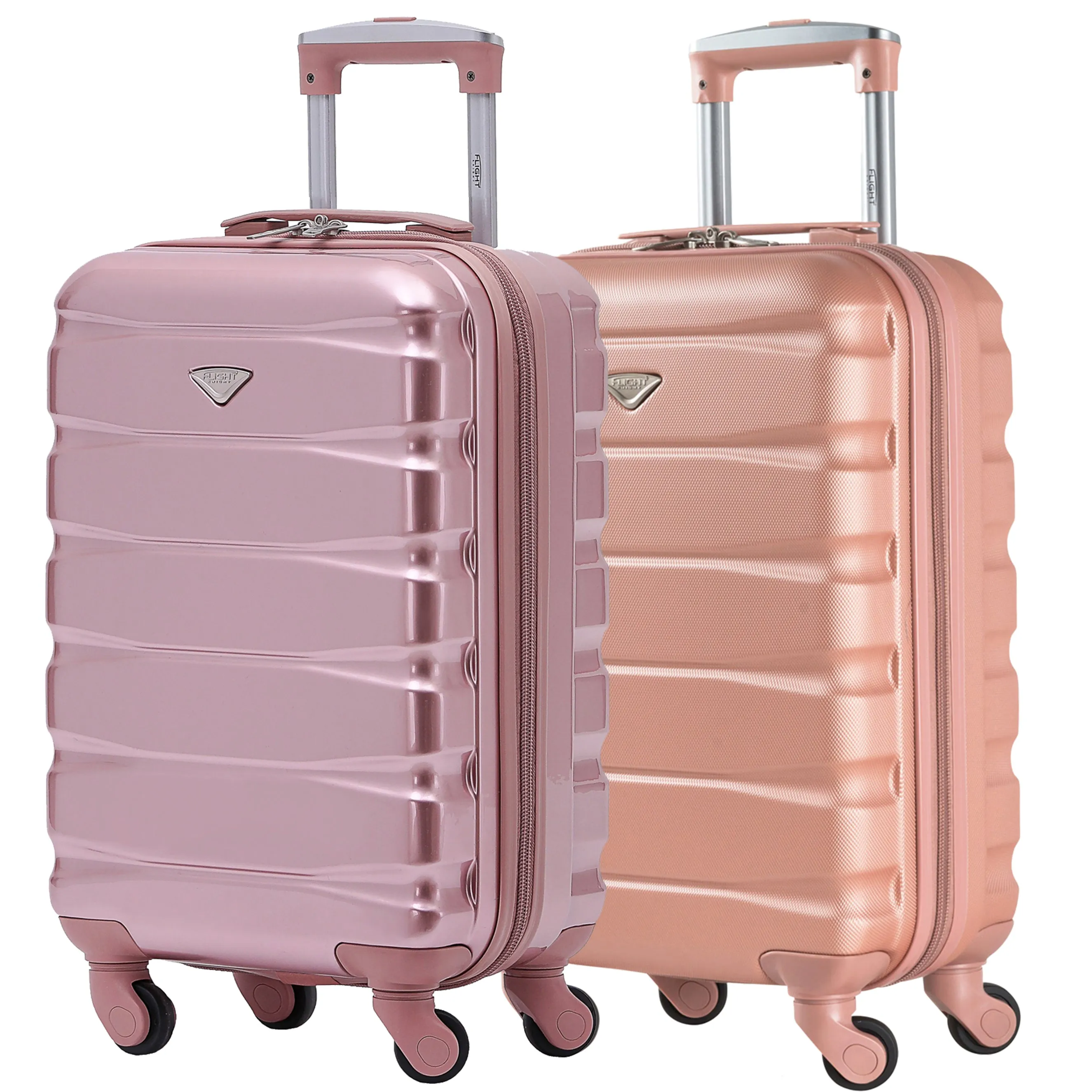 55x35x20 Lightweight 4 Wheel ABS Hard Case Suitcases Cabin Carry On Hand Luggage
