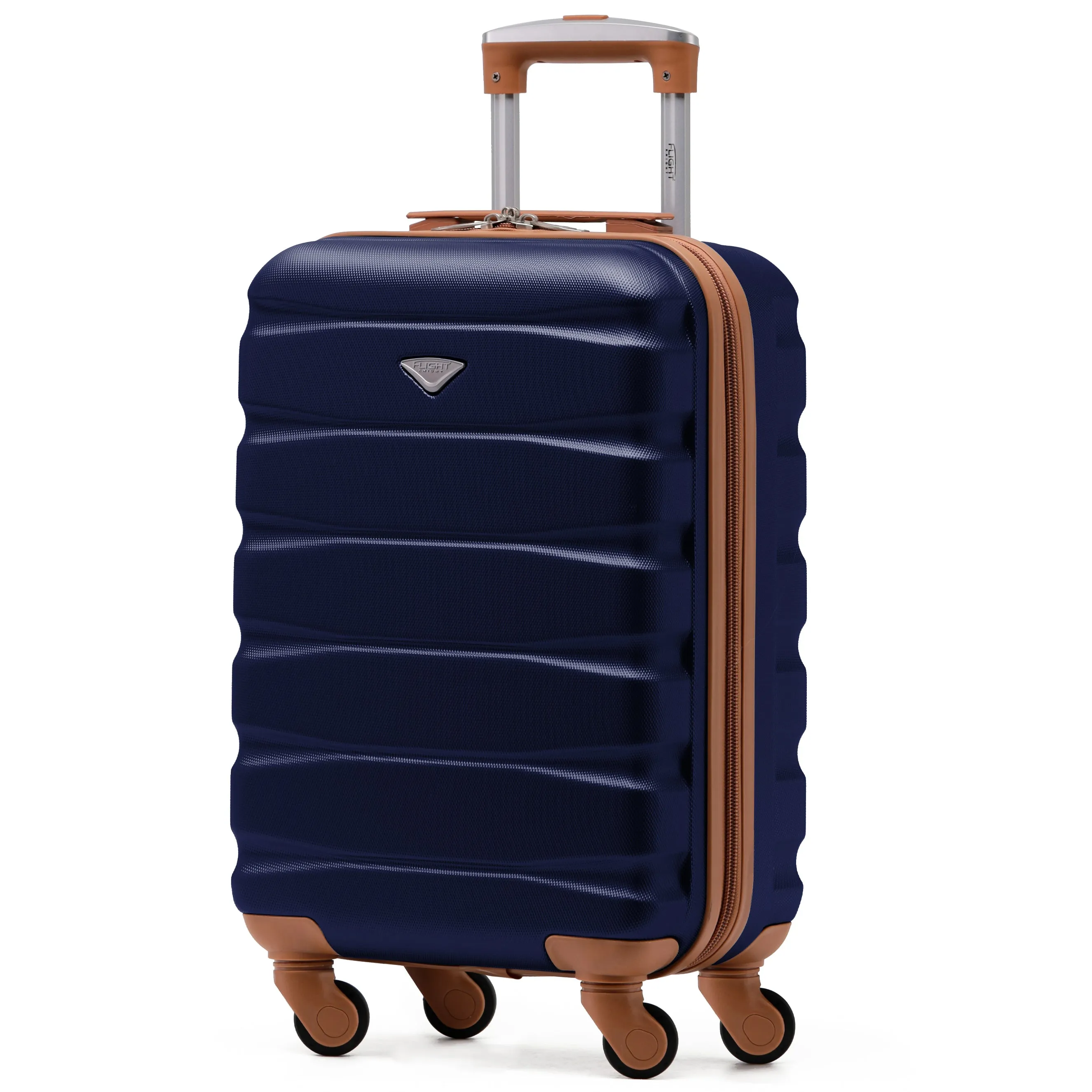 55x35x20 Lightweight 4 Wheel ABS Hard Case Suitcases Cabin Carry On Hand Luggage