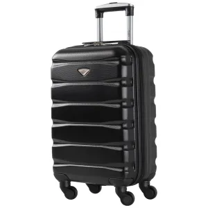 55x35x20 Lightweight 4 Wheel ABS Hard Case Suitcases Cabin Carry On Hand Luggage