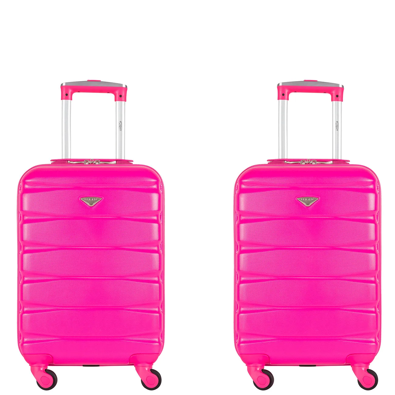55x35x20 Lightweight 4 Wheel ABS Hard Case Suitcases Cabin Carry On Hand Luggage