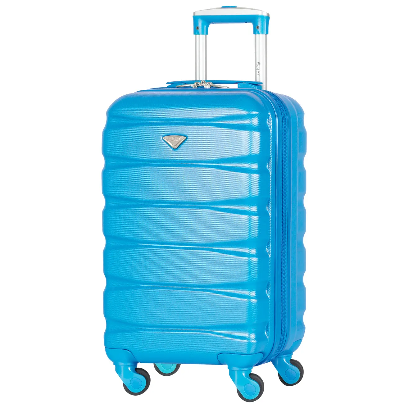 55x35x20 Lightweight 4 Wheel ABS Hard Case Suitcases Cabin Carry On Hand Luggage