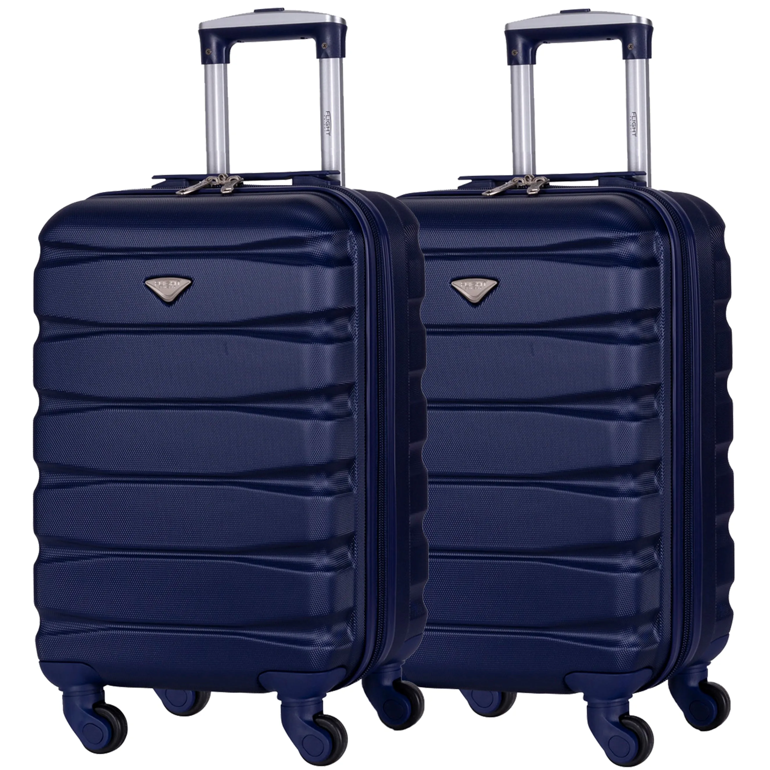 55x35x20 Lightweight 4 Wheel ABS Hard Case Suitcases Cabin Carry On Hand Luggage