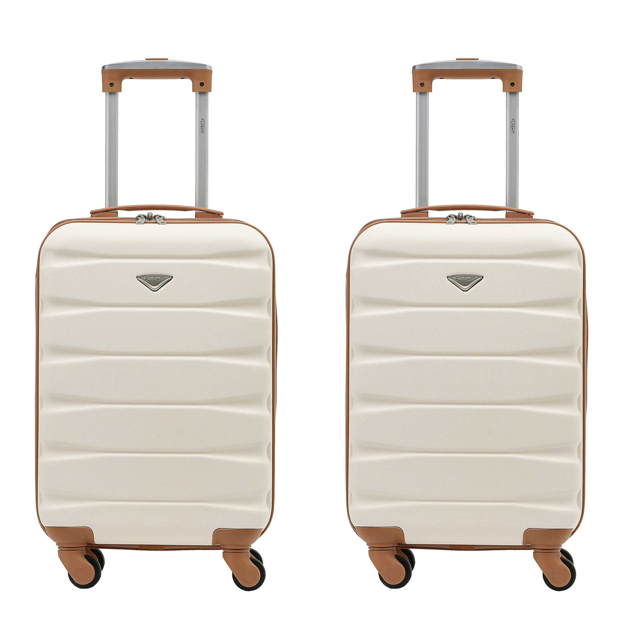55x35x20 Lightweight 4 Wheel ABS Hard Case Suitcases Cabin Carry On Hand Luggage