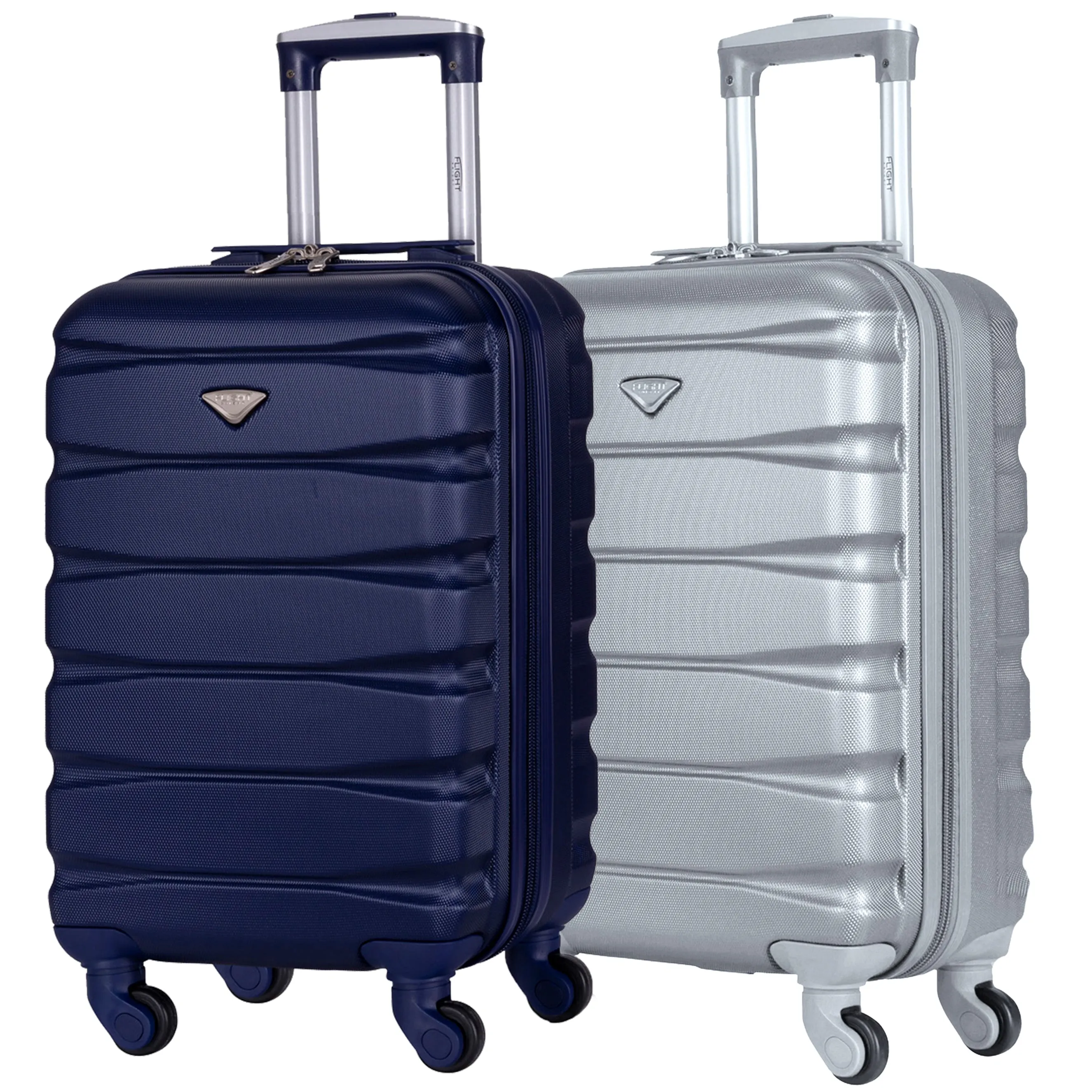 55x35x20 Lightweight 4 Wheel ABS Hard Case Suitcases Cabin Carry On Hand Luggage