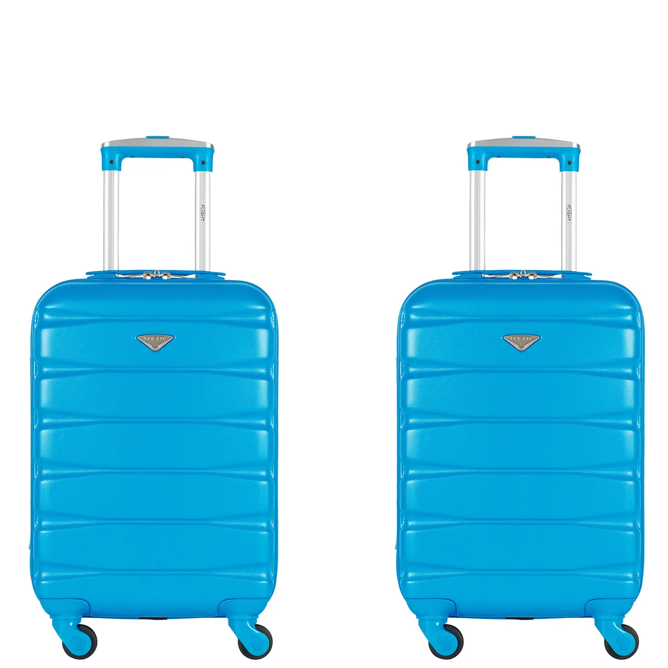 55x35x20 Lightweight 4 Wheel ABS Hard Case Suitcases Cabin Carry On Hand Luggage