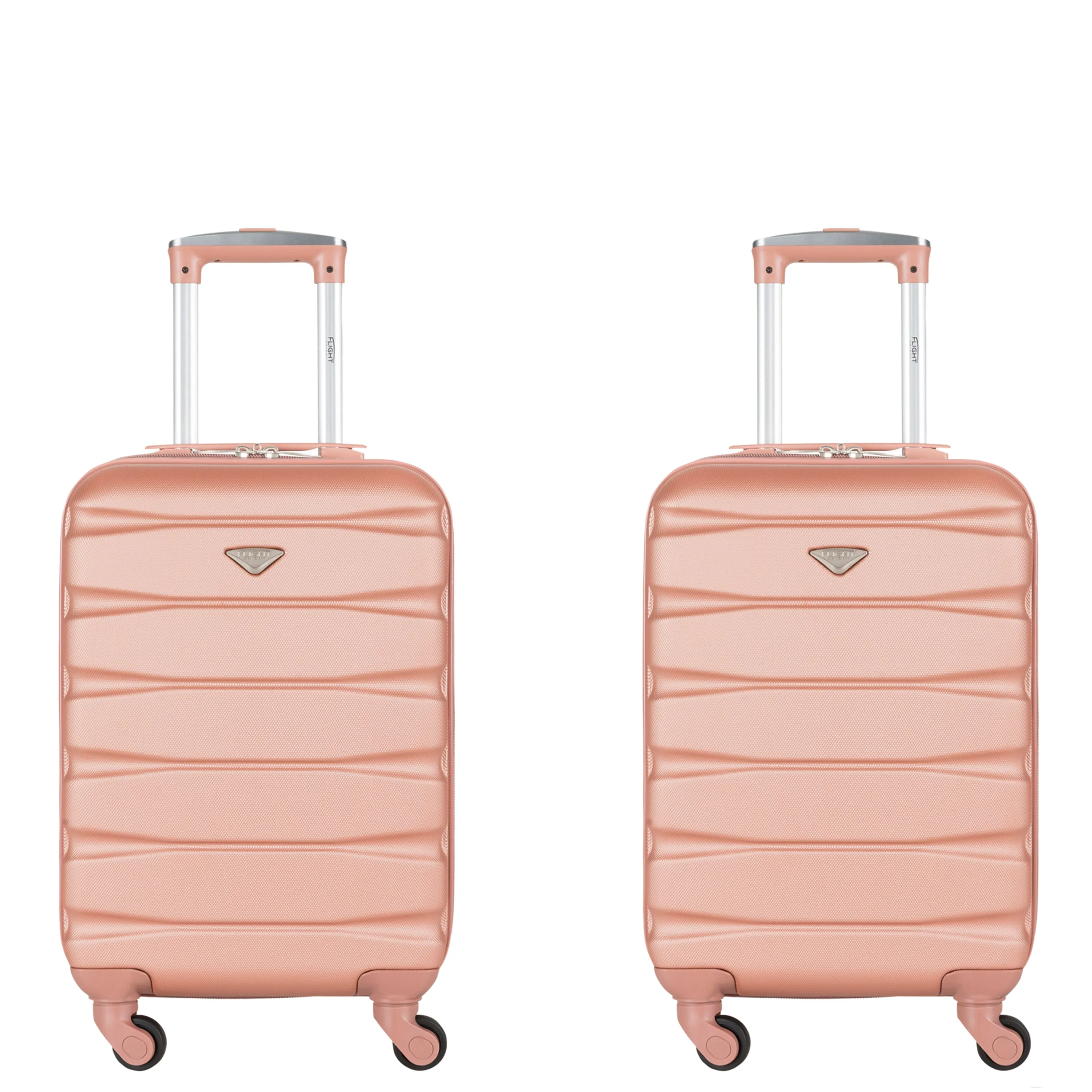 55x35x20 Lightweight 4 Wheel ABS Hard Case Suitcases Cabin Carry On Hand Luggage