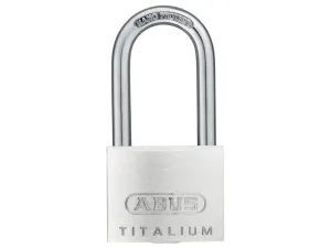ABUS Mechanical 64Ti/40Mm Titalium Padlock 40Mm Long Shackle Carded
