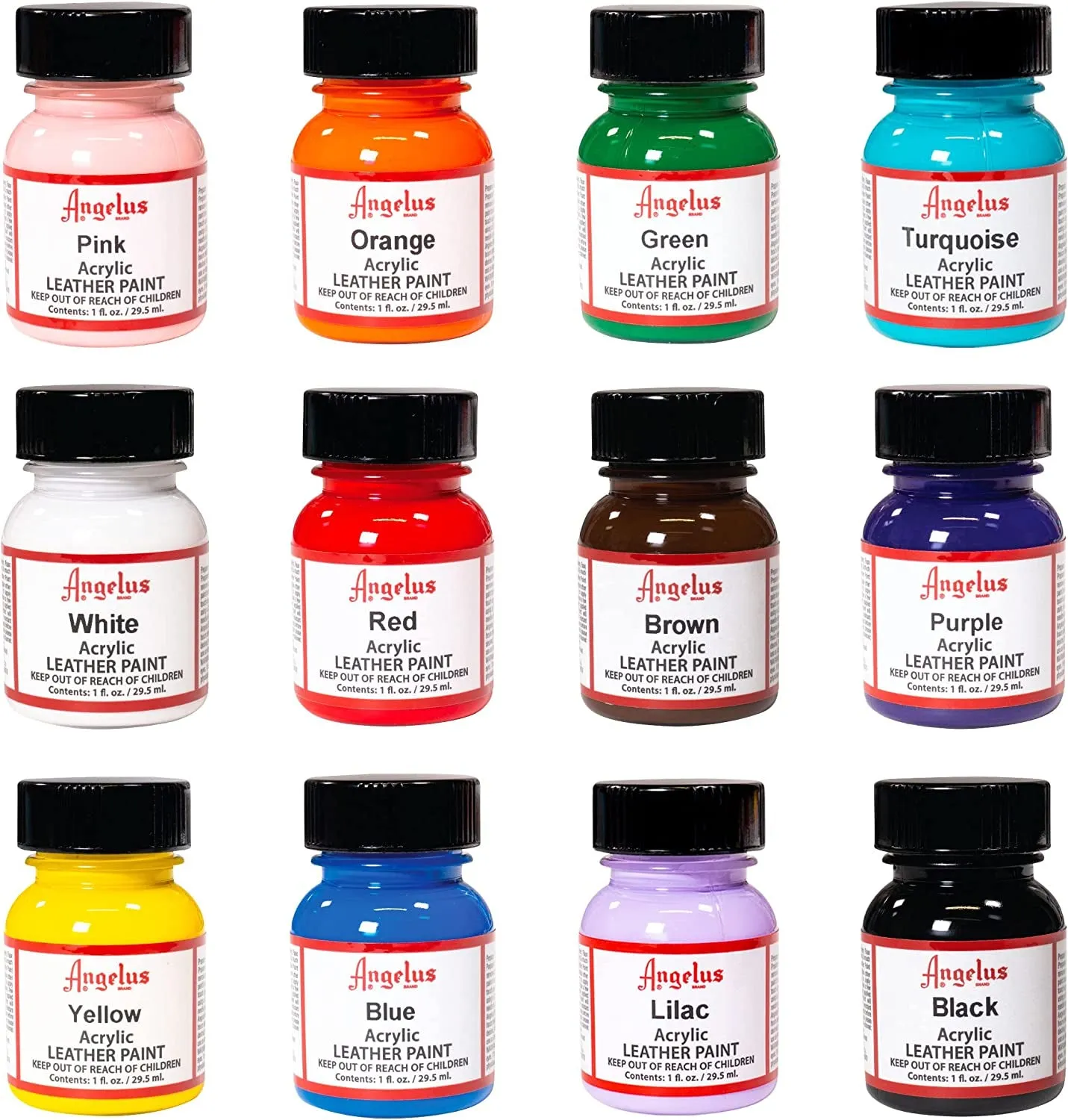 Acrylic Leather Paint Starter Kit by