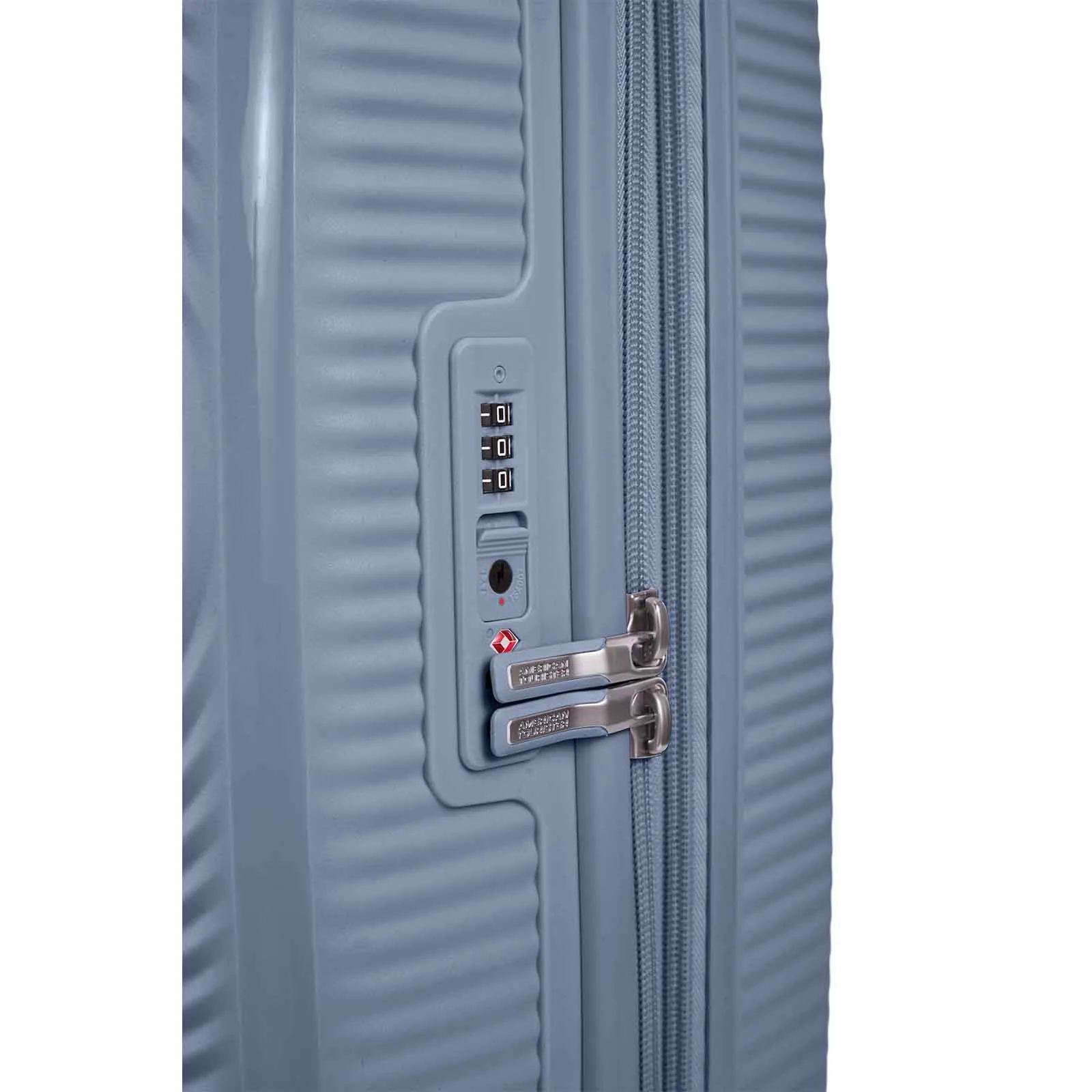 American Tourister Curio 2 80cm Suitcase Stone Blue