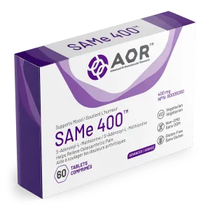 AOR SAMe 400 400 mg (60 Tablets)