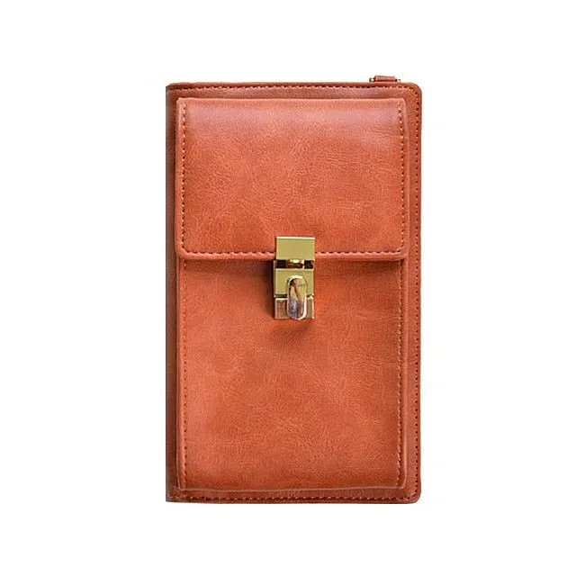 Casual Wallet Cell Phone Card Holders Wallet  Clutch Messenger Bag
