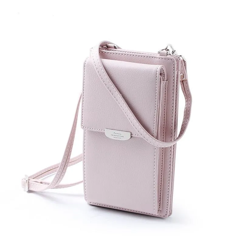 Casual Wallet Cell Phone Card Holders Wallet  Clutch Messenger Bag