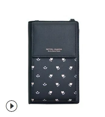 Casual Wallet Cell Phone Card Holders Wallet  Clutch Messenger Bag