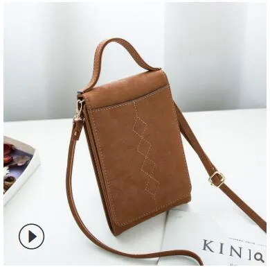 Casual Wallet Cell Phone Card Holders Wallet  Clutch Messenger Bag