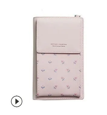 Casual Wallet Cell Phone Card Holders Wallet  Clutch Messenger Bag