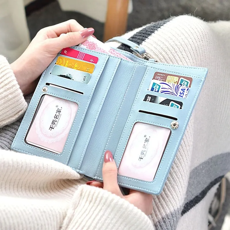 Casual Wallet Cell Phone Card Holders Wallet  Clutch Messenger Bag