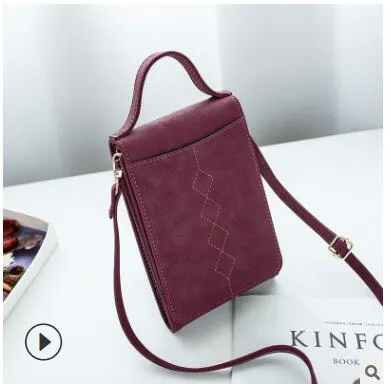 Casual Wallet Cell Phone Card Holders Wallet  Clutch Messenger Bag
