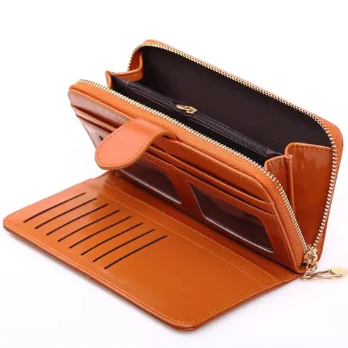Chic Wristlet Wallet || Coral