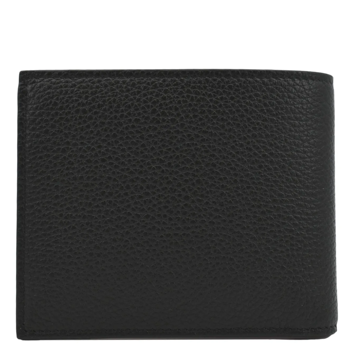 CHRISTIAN LOUBOUTIN Coolcard Grained Calf Leather Bifold Wallet Black