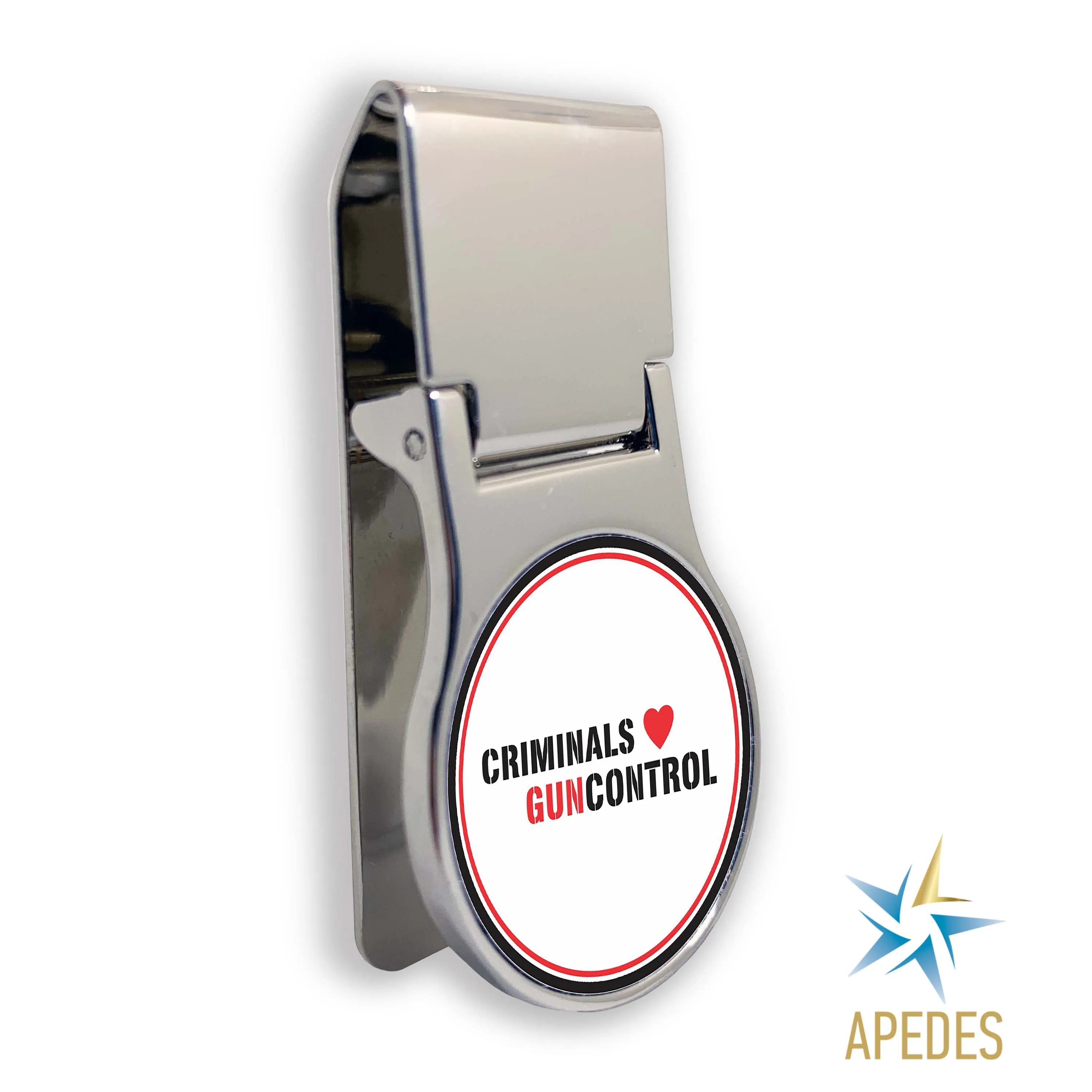 Criminals Guncontrol Money Clip