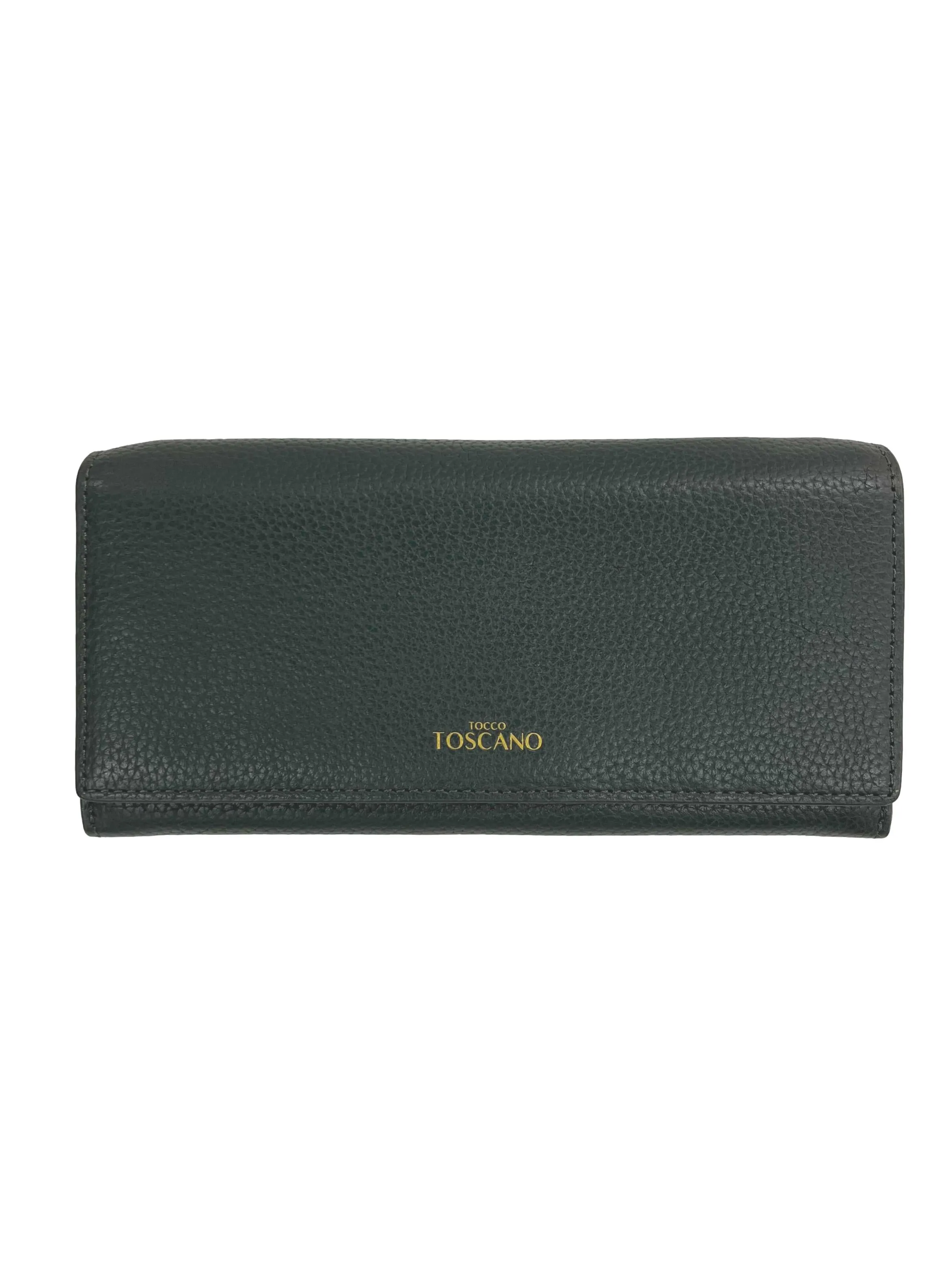 Dark Green Long Wallet