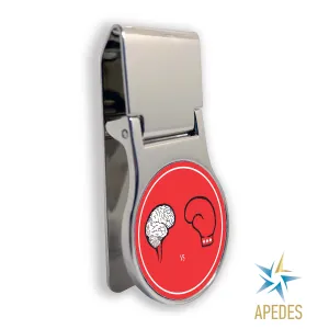 Fist Against Brain Money Clip