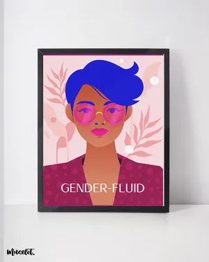 Gender fluid posters