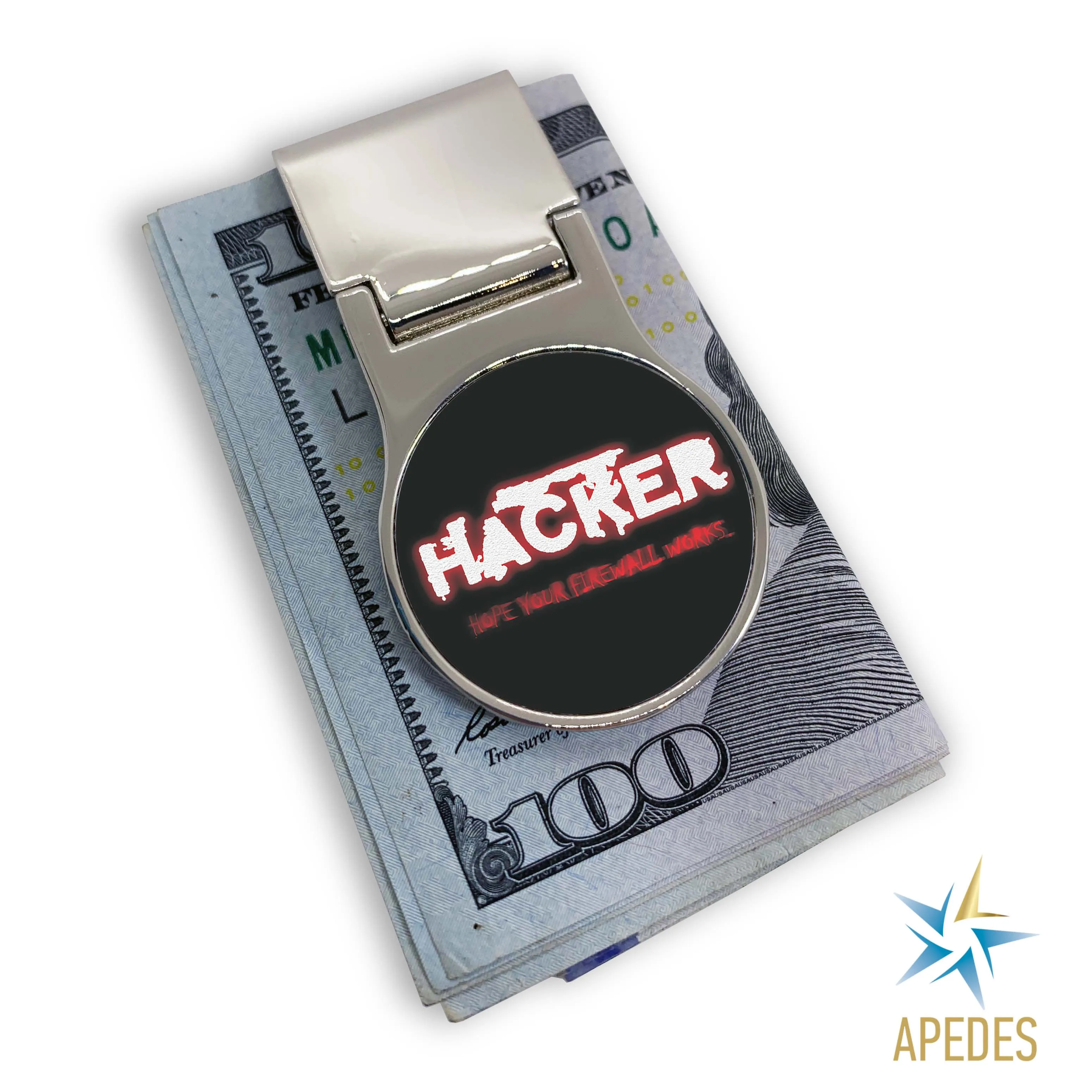 Hacker Firewall Money Clip