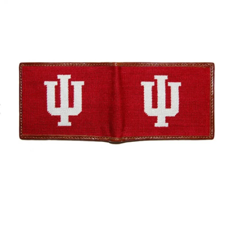 Indiana Needlepoint Bi-Fold Wallet