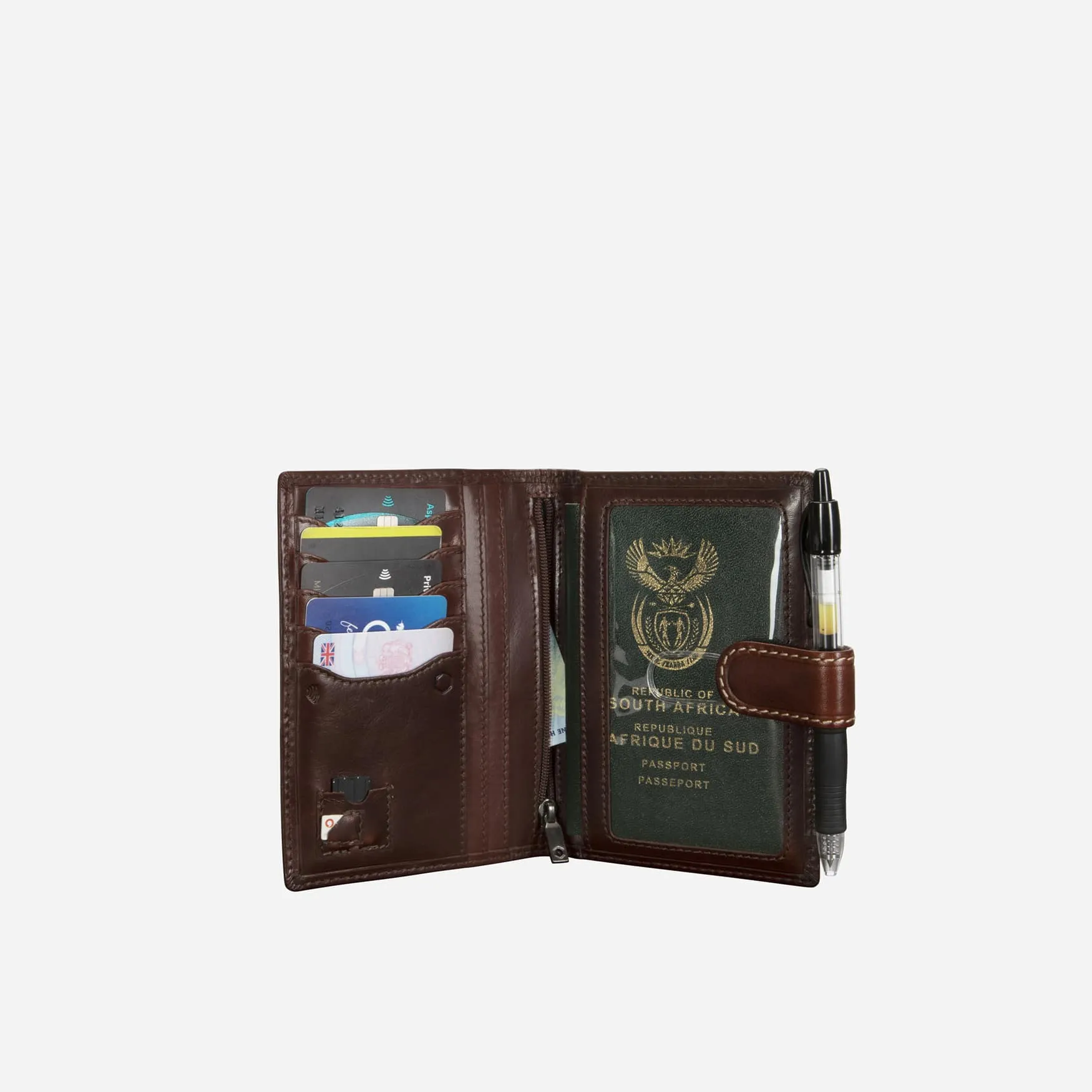 Leather Passport Wallet