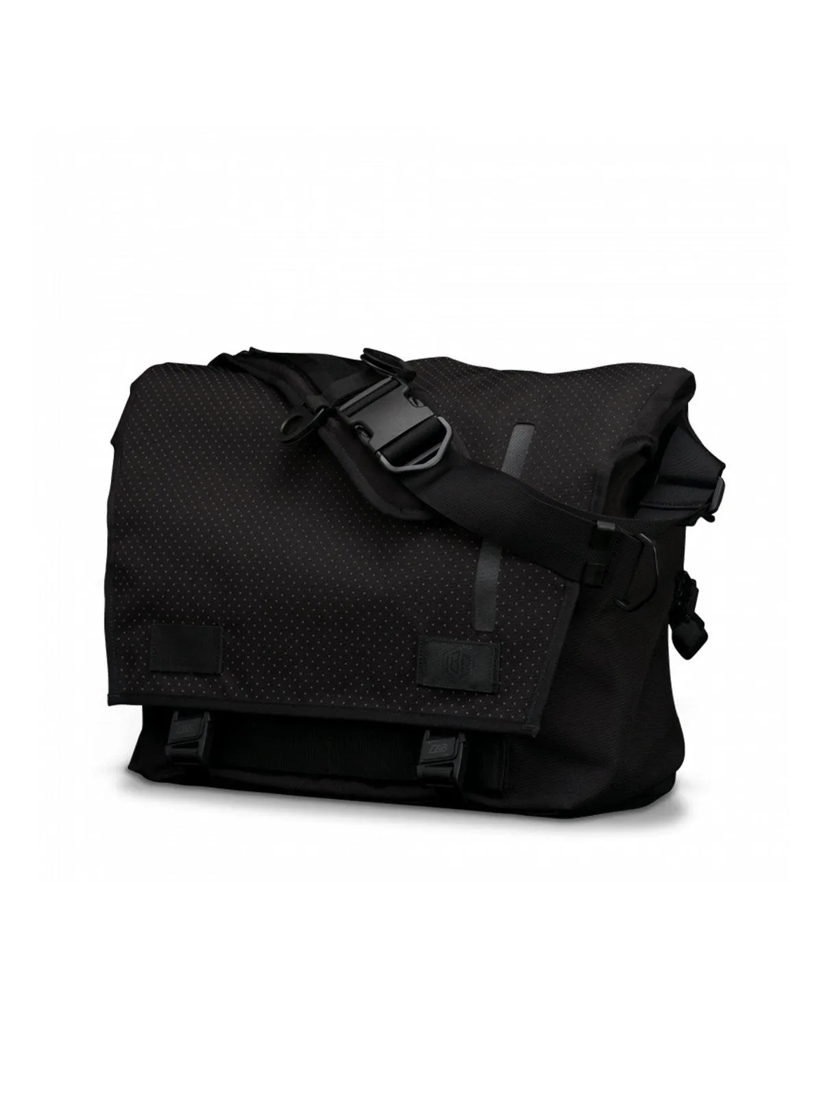 Life Behind Bars The Echelon M Eclipse 32L Messenger Bag Black Reflective