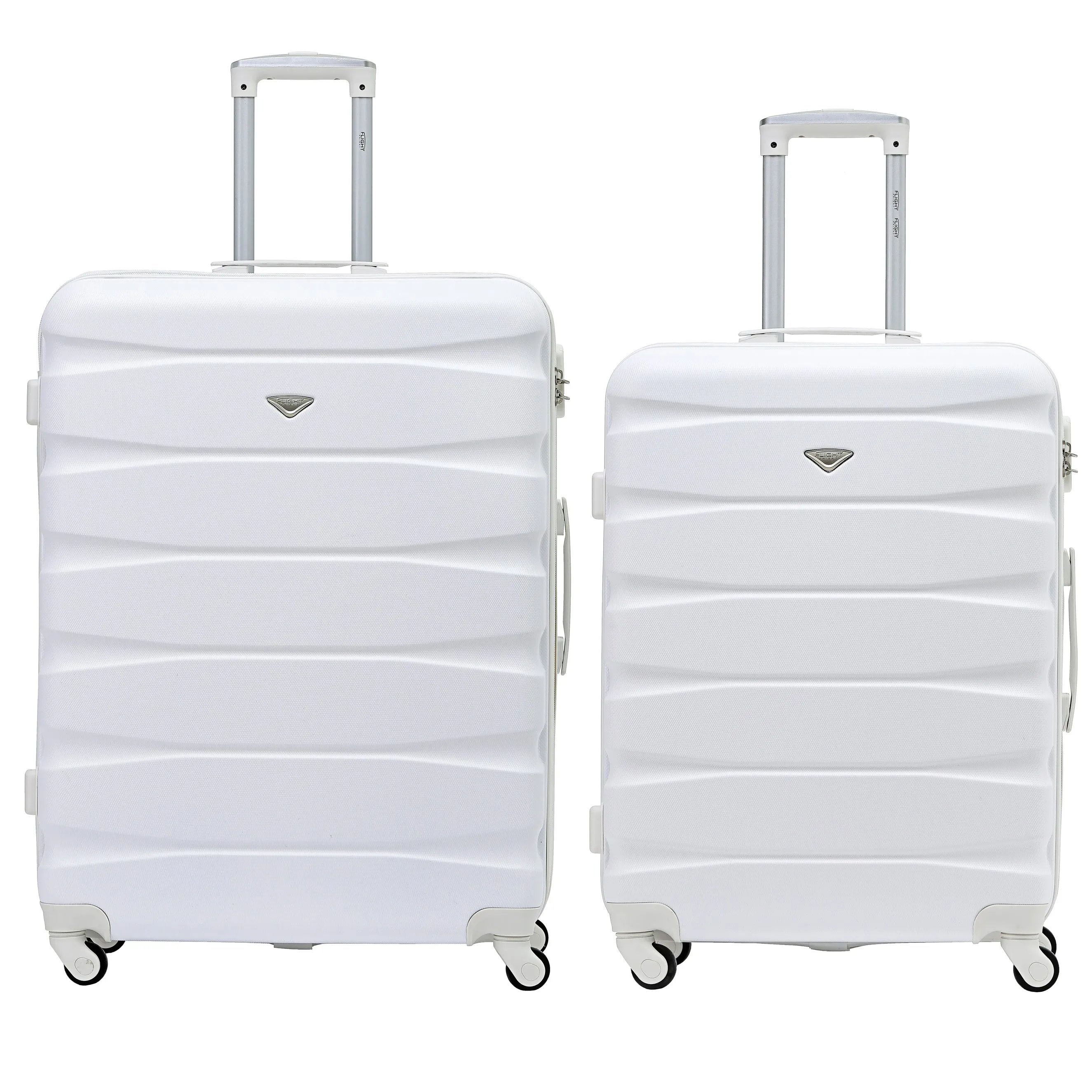 Lightweight 4 Wheel ABS Hard Case Suitcases Cabin & Hold Luggage Options 100  Airlines Approved