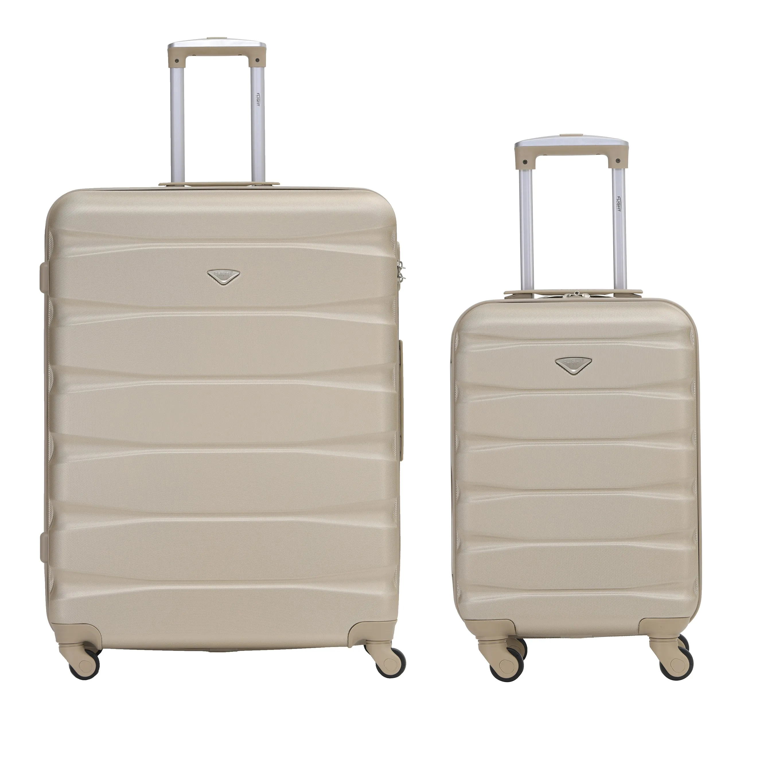 Lightweight 4 Wheel ABS Hard Case Suitcases Cabin & Hold Luggage Options 100  Airlines Approved