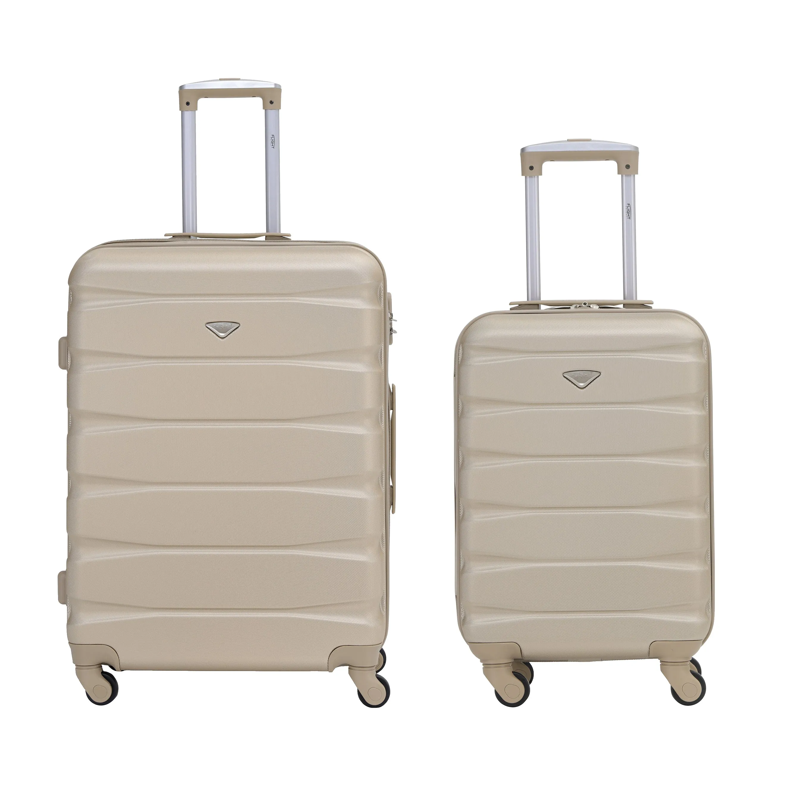 Lightweight 4 Wheel ABS Hard Case Suitcases Cabin & Hold Luggage Options 100  Airlines Approved