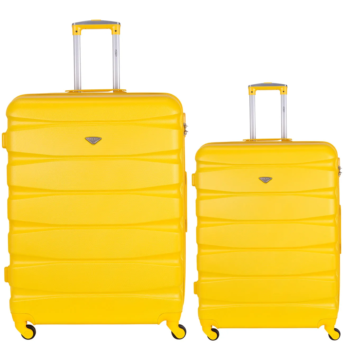 Lightweight 4 Wheel ABS Hard Case Suitcases Cabin & Hold Luggage Options 100  Airlines Approved
