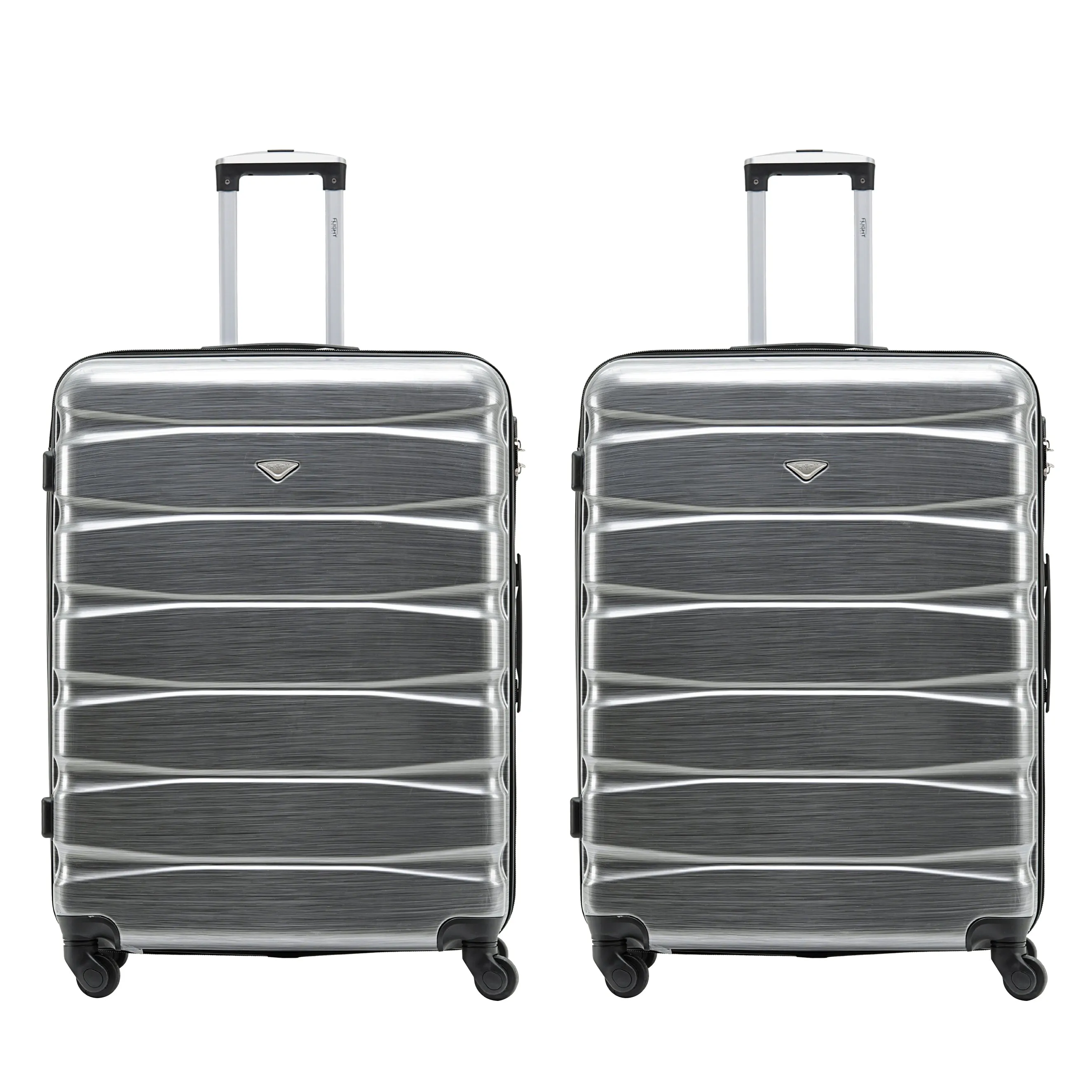 Lightweight 4 Wheel ABS Hard Case Suitcases Cabin & Hold Luggage Options 100  Airlines Approved