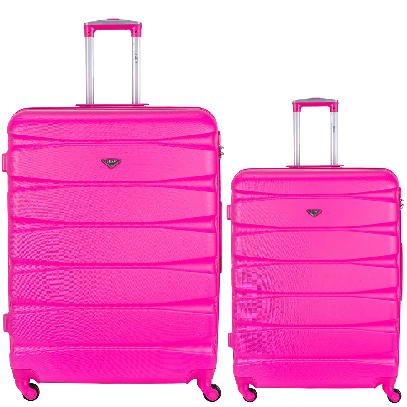 Lightweight 4 Wheel ABS Hard Case Suitcases Cabin & Hold Luggage Options 100  Airlines Approved