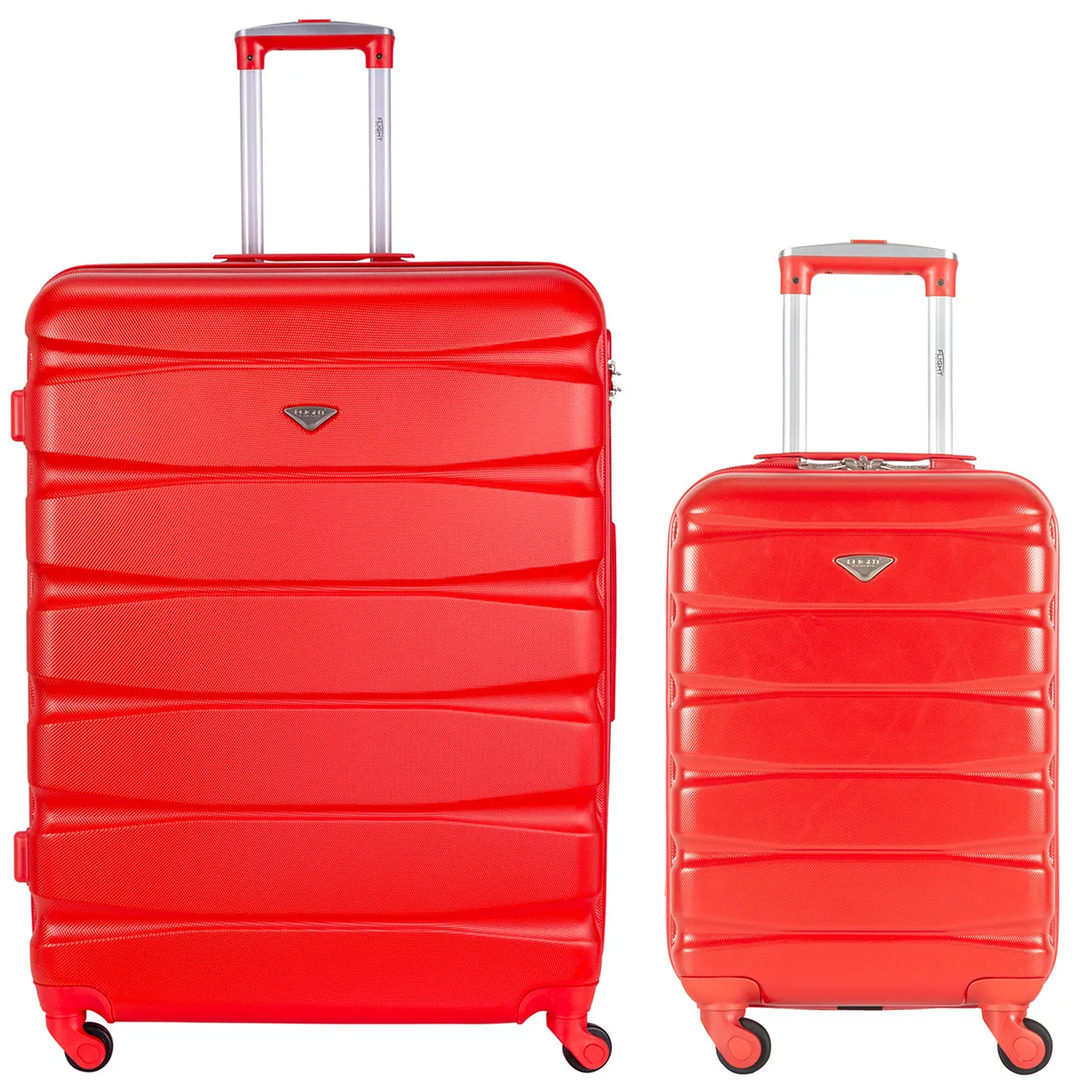 Lightweight 4 Wheel ABS Hard Case Suitcases Cabin & Hold Luggage Options 100  Airlines Approved