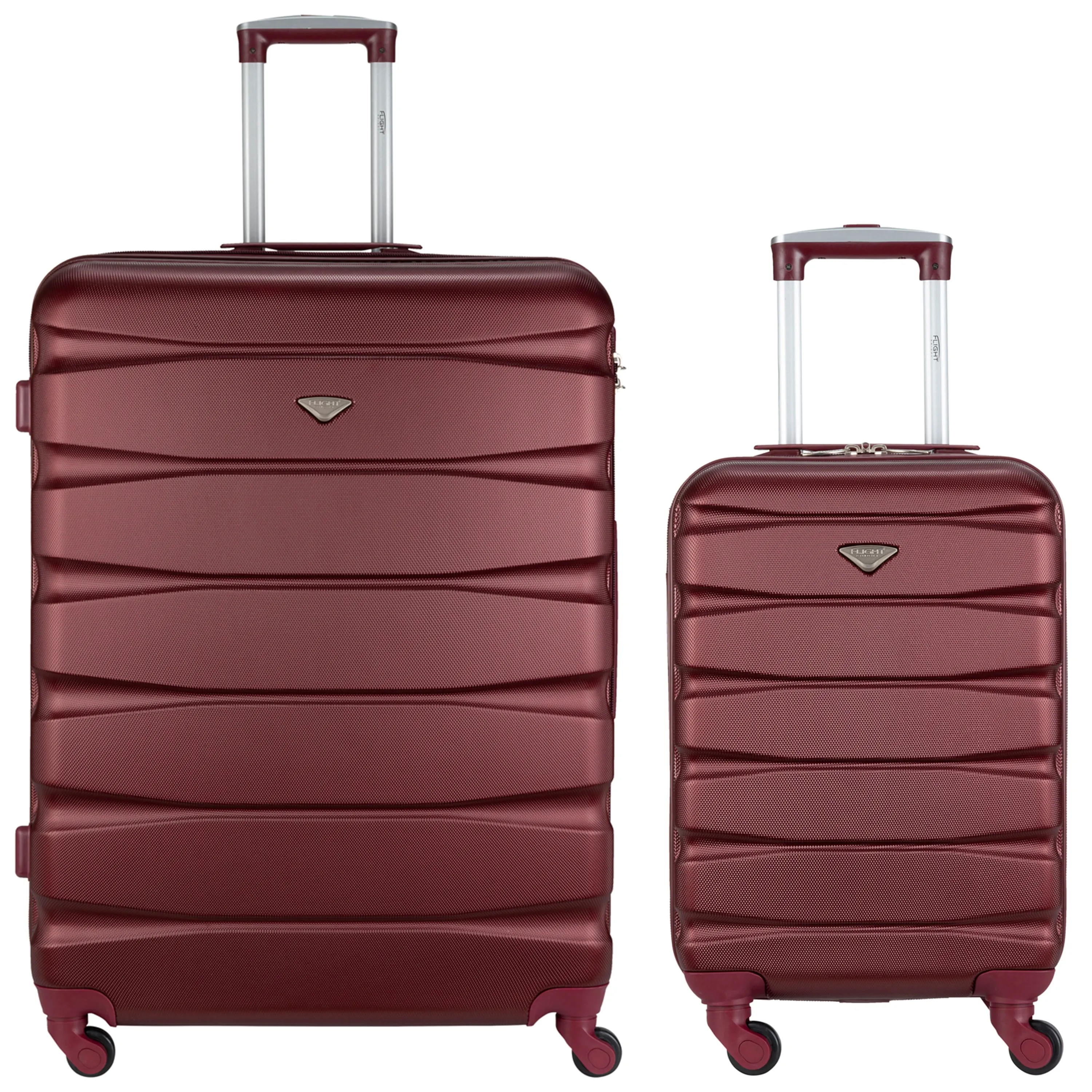 Lightweight 4 Wheel ABS Hard Case Suitcases Cabin & Hold Luggage Options 100  Airlines Approved