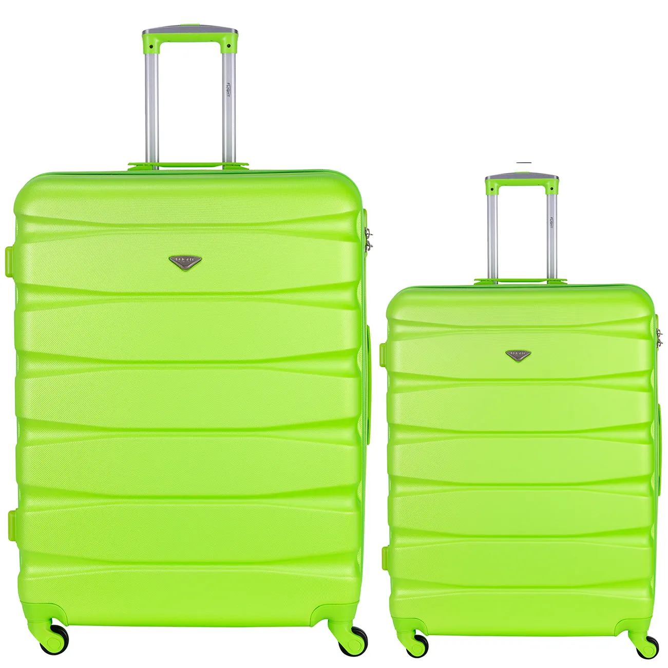Lightweight 4 Wheel ABS Hard Case Suitcases Cabin & Hold Luggage Options 100  Airlines Approved