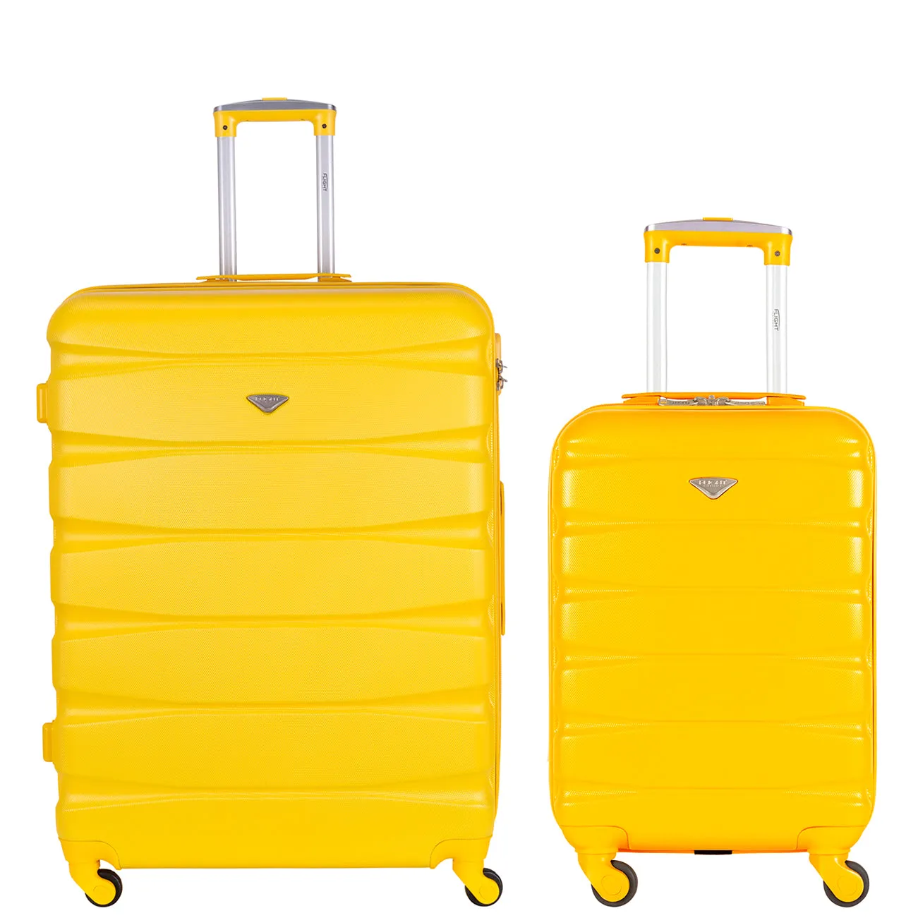 Lightweight 4 Wheel ABS Hard Case Suitcases Cabin & Hold Luggage Options 100  Airlines Approved