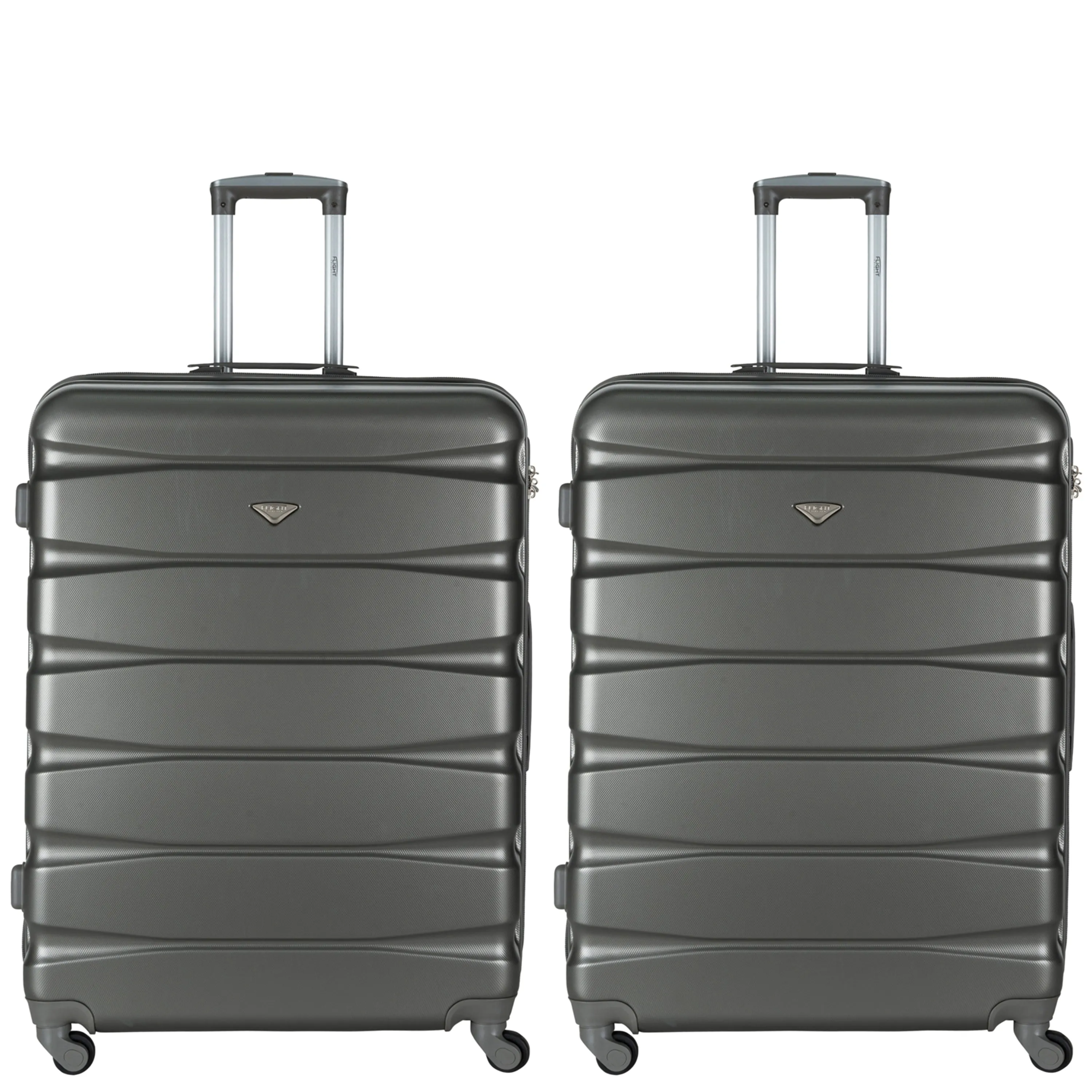 Lightweight 4 Wheel ABS Hard Case Suitcases Cabin & Hold Luggage Options 100  Airlines Approved