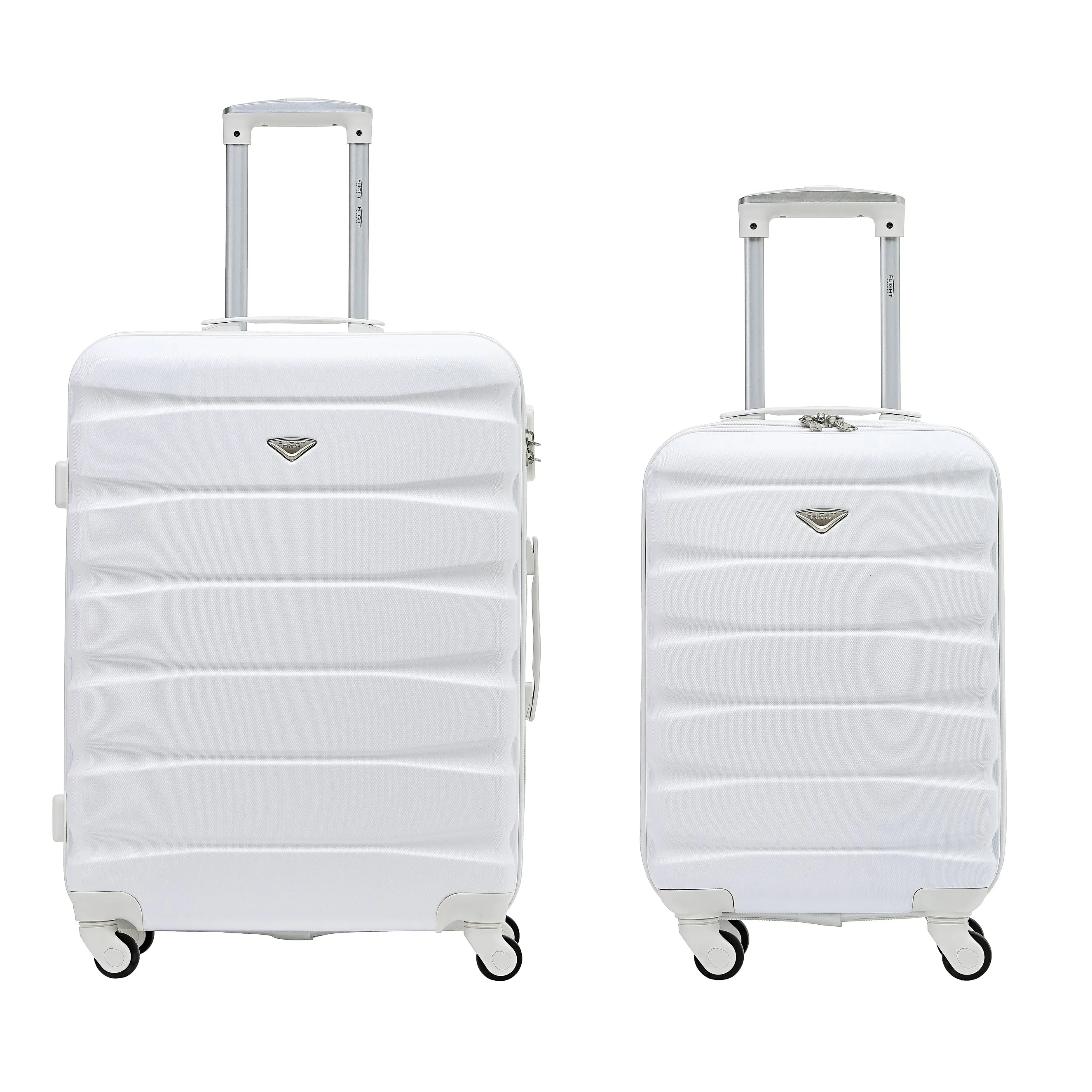 Lightweight 4 Wheel ABS Hard Case Suitcases Cabin & Hold Luggage Options 100  Airlines Approved