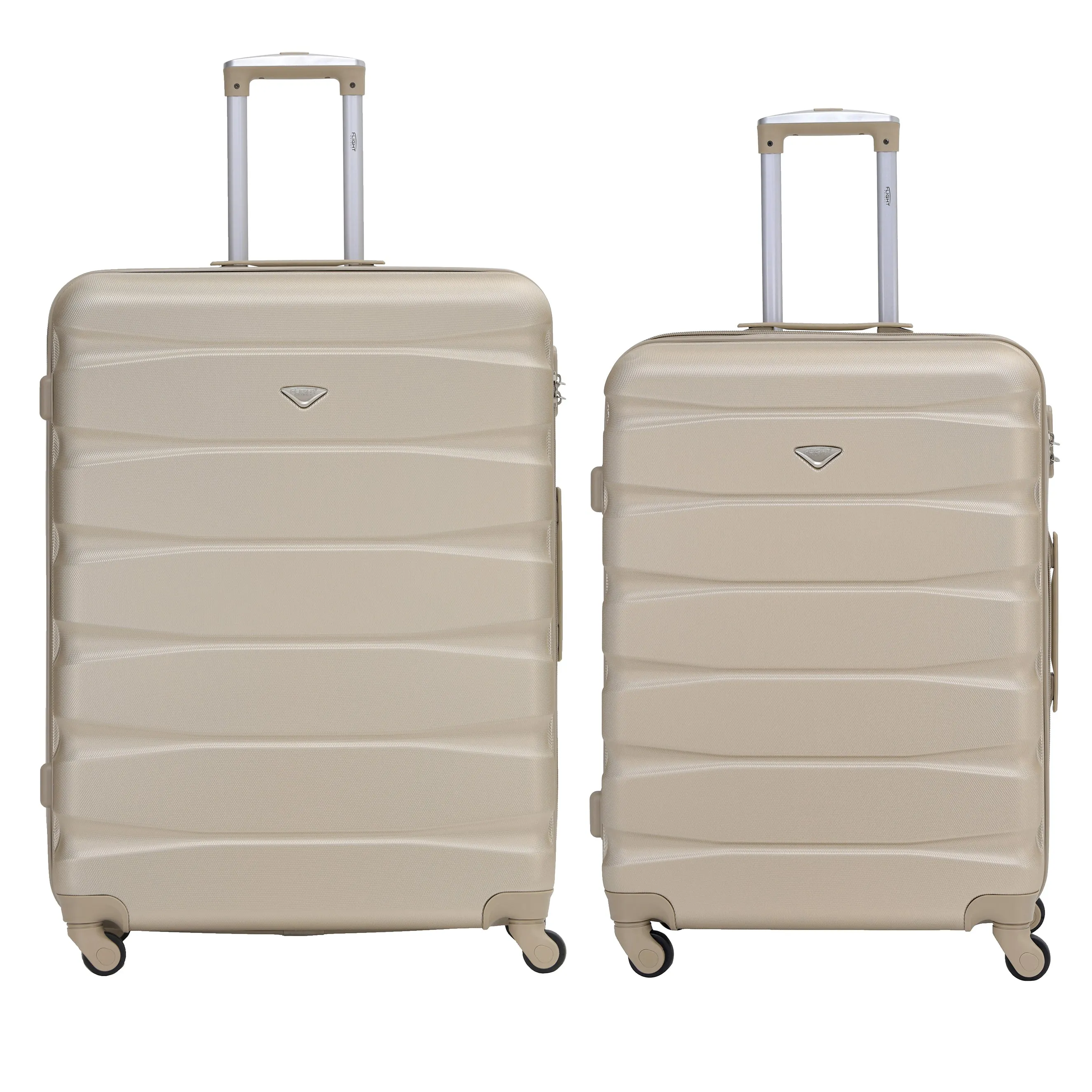 Lightweight 4 Wheel ABS Hard Case Suitcases Cabin & Hold Luggage Options 100  Airlines Approved