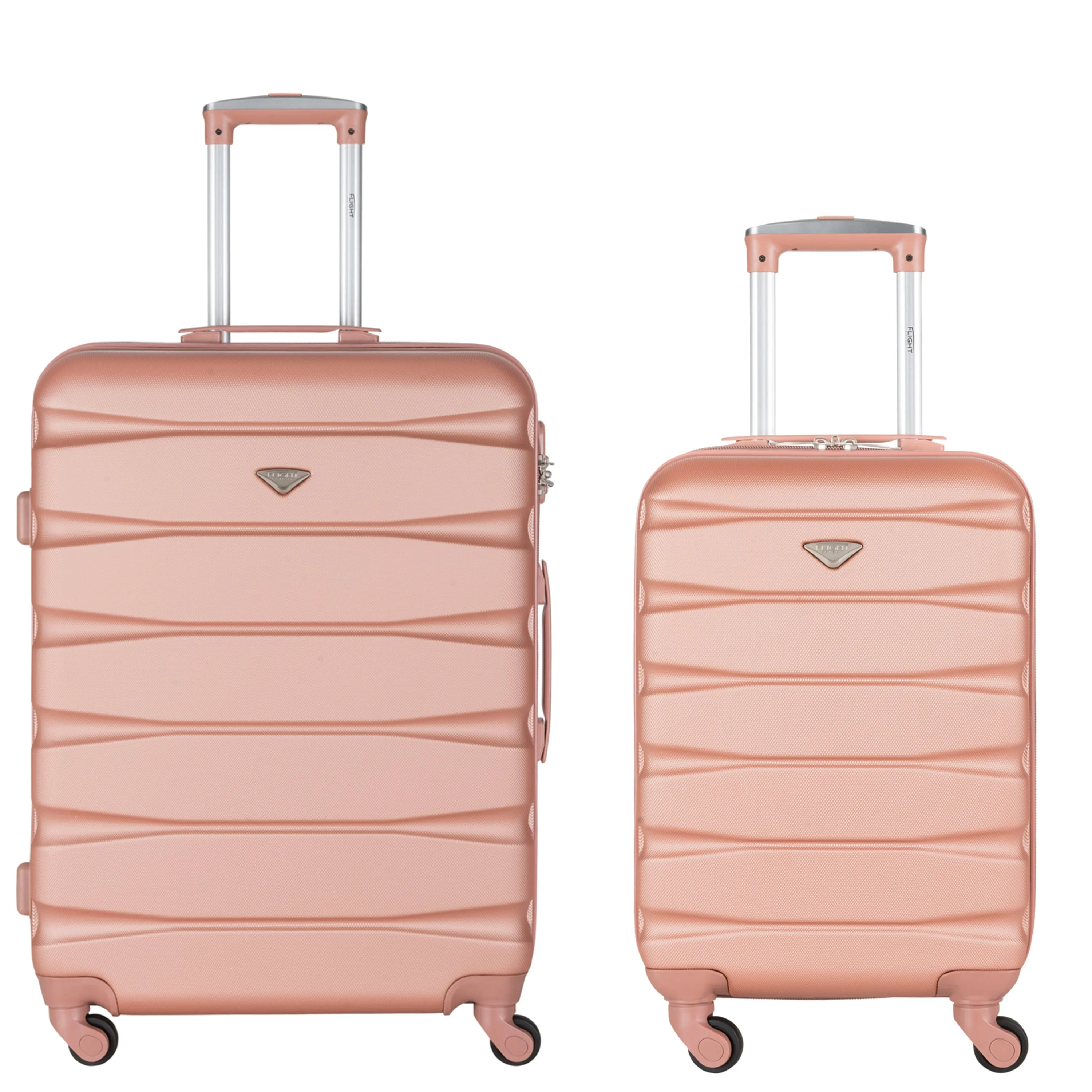 Lightweight 4 Wheel ABS Hard Case Suitcases Cabin & Hold Luggage Options 100  Airlines Approved