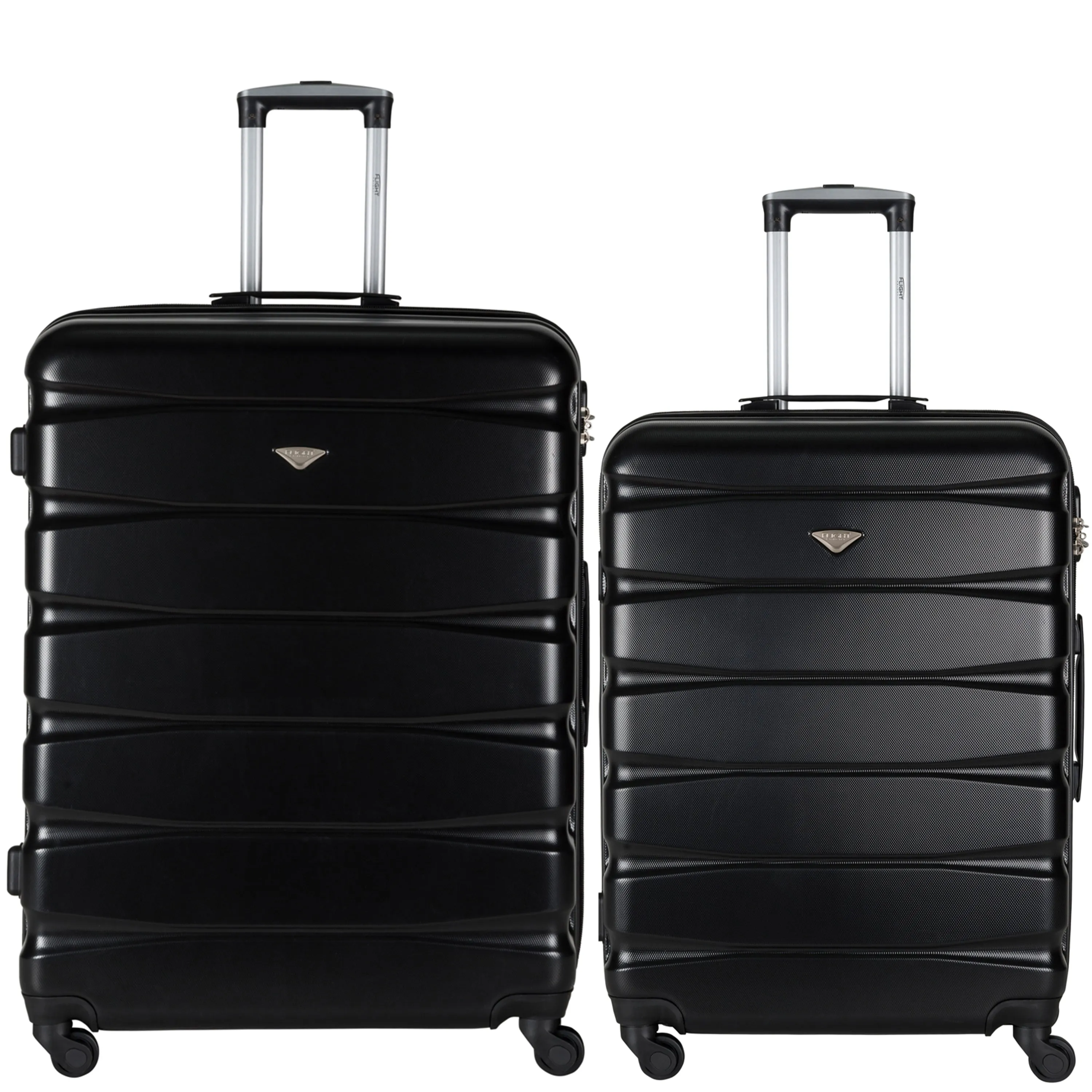Lightweight 4 Wheel ABS Hard Case Suitcases Cabin & Hold Luggage Options 100  Airlines Approved