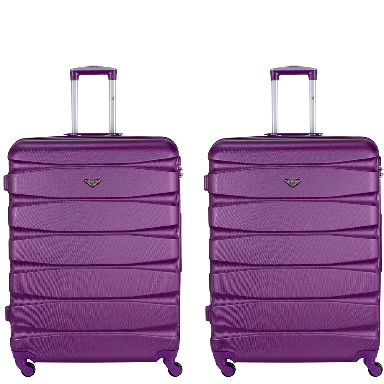 Lightweight 4 Wheel ABS Hard Case Suitcases Cabin & Hold Luggage Options 100  Airlines Approved