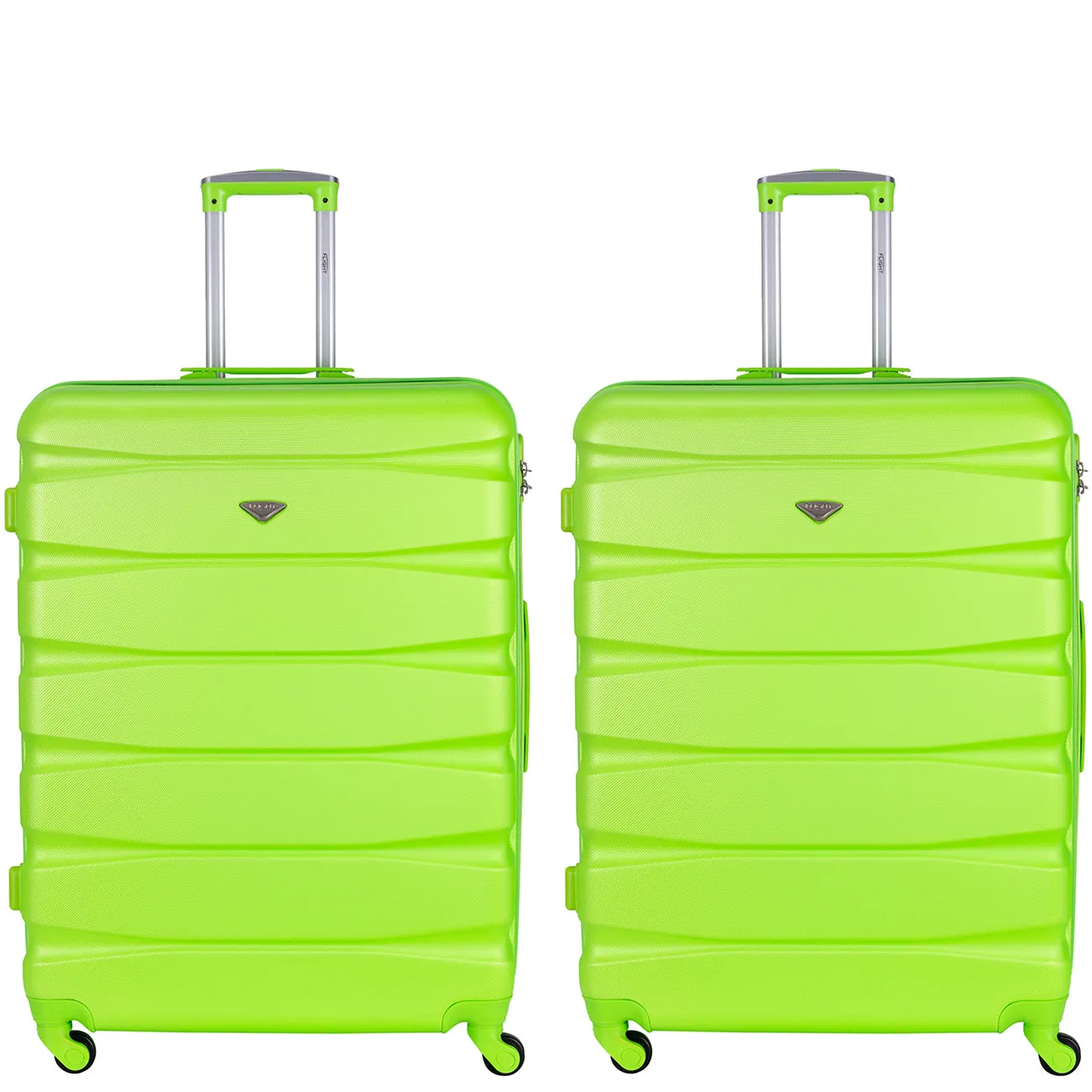Lightweight 4 Wheel ABS Hard Case Suitcases Cabin & Hold Luggage Options 100  Airlines Approved